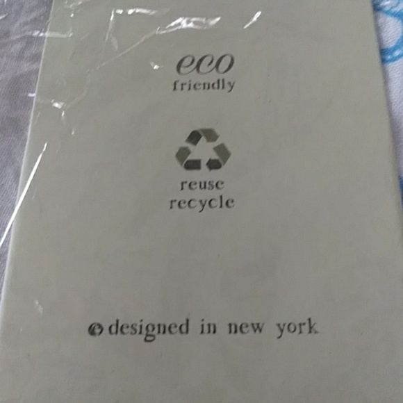 COPY - NWOT AQUA BLUE AND WHITE INFINITY SCARF - Picture 4 of 4